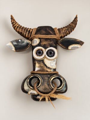 Don Rafael – Handgemaakte houten wandsculptuur met karakter