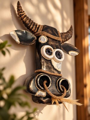 Don Rafael – Handgemaakte houten wandsculptuur met karakter