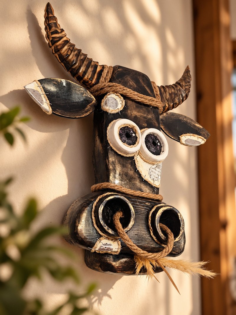 Don Rafael – Handgemaakte houten wandsculptuur met karakter