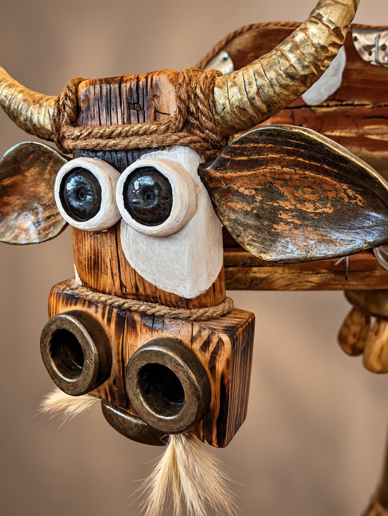 Doña Lucía – handgemaakte sculpturale bijzettafel met verlichting