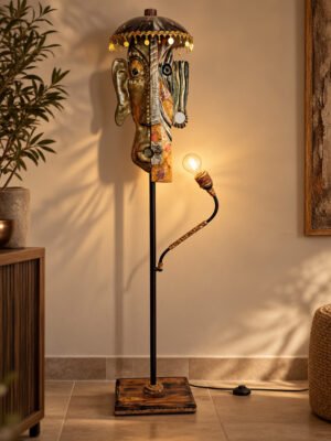El Guardián de la Luz | Handgemaakte design vloerlamp